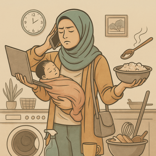 ضغوط الحياة للوالدين